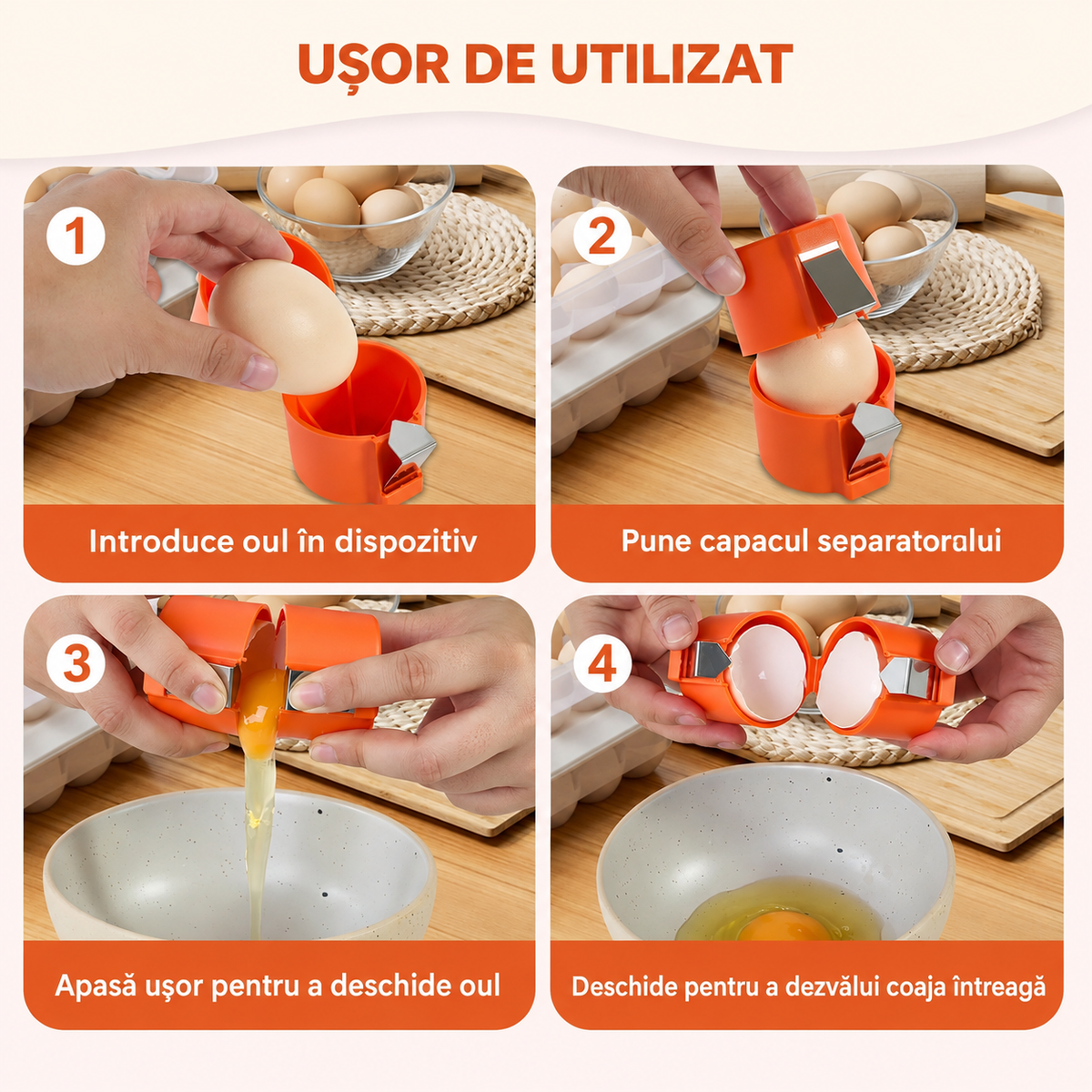 Deschizător de Ouă Magic